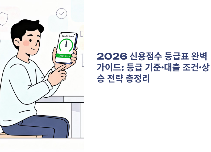 신용점수 등급표 2026